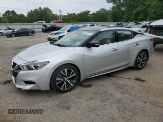 2017 Nissan Maxima Platinum with VIN 1N4AA6AP3HC428127, listed as a Copart auction lot 55137545 with 78,723 mi miles and Salvage title. Bid and sale history available at DreamBid. Image 1.