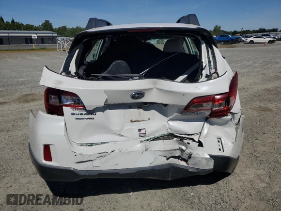 2017 Subaru Outback z VIN 4S4BSAAC3H3272078, wystawiony jako Copart lot #56768745 z przebiegiem 107 143 mil mil oraz Szkoda całkowita • Salvage title. Historia ofert i sprzedaży dostępna na DreamBid. Obrazek 6.