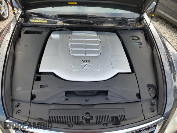 2011 Lexus LS 460 with VIN JTHCL5EF7B5011810, listed as a Copart auction lot 58151824 with 168,208 mi miles and Salvage title. Bid and sale history available at DreamBid. Image 11.