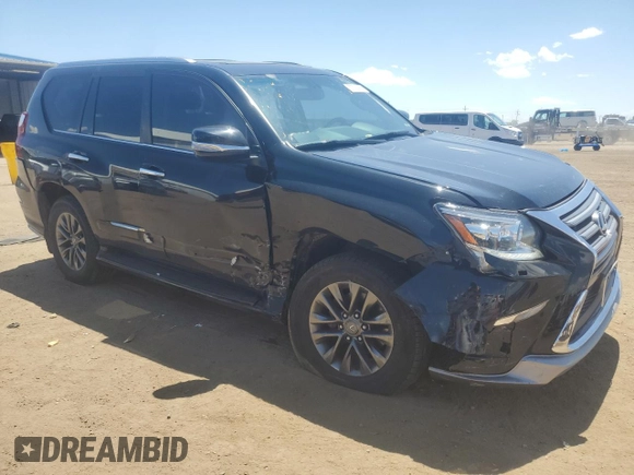 2018 Lexus GX 460 with VIN JTJBM7FX6J5186574, listed as a Copart auction lot 57729955 with 102,717 mi miles and Salvage title. Bid and sale history available at DreamBid. Image 4.