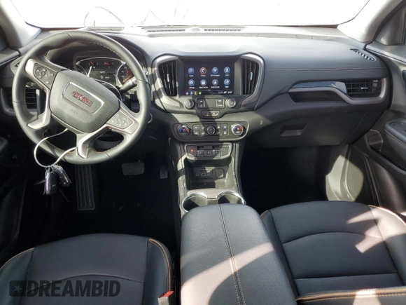 2024 GMC Terrain AT4 with VIN 3GKALYEG2RL196737, listed as a Copart auction lot 50094225 with 18,990 mi miles and Salvage Title. Bid and sale history available at carsss.com. Image 8.