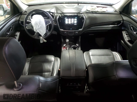 2019 Chevrolet Traverse Premier z VIN 1GNEVKKW2KJ285454, wystawiony jako Copart lot #52759525 z przebiegiem 112 222 mil mil oraz Szkoda całkowita • Salvage title. Historia ofert i sprzedaży dostępna na DreamBid. Obrazek 8.