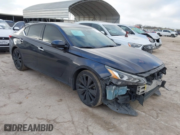 2019 Nissan Altima Platinum with VIN 1N4BL4FV4KC107201, listed as a IAAI auction lot 41483963 with 105,403 mi miles and . Bid and sale history available at carsss.com. Image 1.