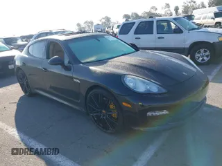 2011 Porsche Panamera with VIN WP0AA2A71BL013687, listed as a IAAI auction lot 41647569 with 116,685 mi miles and . Bid and sale history available at DreamBid. Image 1.