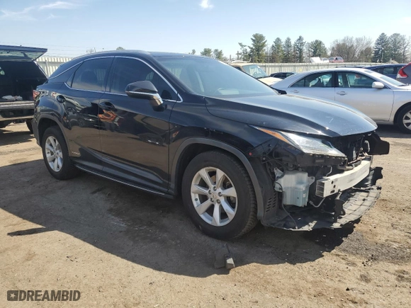 2016 Lexus RX 450h with VIN 2T2BGMCA5GC002323, listed as a Copart auction lot 49123335 with NaN miles and Salvage Title. Bid and sale history available at carsss.com. Image 4.