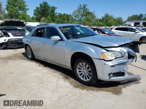 2013 Chrysler 300 Motown with VIN 2C3CCAAG3DH722915, listed as a Copart auction lot 57926924 with 108,262 mi miles and Salvage Title. Bid and sale history available at carsss.com. Image 4.