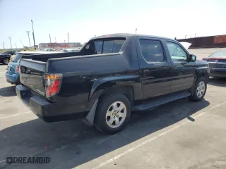2008 Honda Ridgeline RTL with VIN 2HJYK16518H540255, listed as a Copart auction lot 50559015 with 118,793 mi miles and Salvage Title. Bid and sale history available at carsss.com. Image 3.