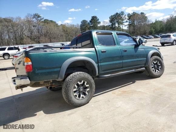 2001 Toyota Tacoma with VIN 5TEHN72N81Z805607, listed as a Copart auction lot 48513605 with 284,659 mi miles and Salvage Title. Bid and sale history available at carsss.com. Image 3.