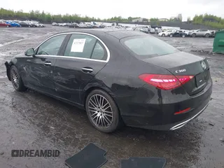 2024 Mercedes-Benz C 300 with VIN W1KAF4HBXRR224889, listed as a IAAI auction lot 42323821 with 7,092 mi miles and . Bid and sale history available at DreamBid. Image 3.