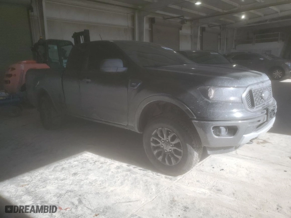 2021 Ford Ranger XL with VIN 1FTER1FH3MLD31285, listed as a Copart auction lot 41861785 with 0 mi miles and Salvage Title. Bid and sale history available at carsss.com. Image 4.