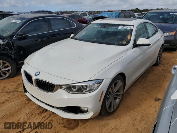 2016 BMW 4 Series 428i with VIN WBA4A9C57GG507390, listed as a Copart auction lot 48722915 with Not Provided miles and Salvage Title. Bid and sale history available at DreamBid. Image 1.