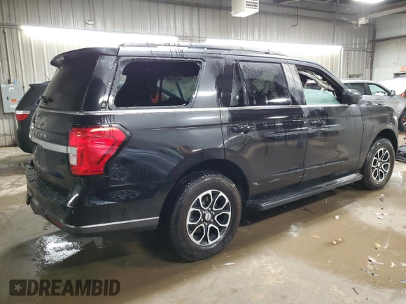 2022 Ford Expedition XLT with VIN 1FMJU1JTXNEA58503, listed as a Copart auction lot 44536905 with 0 mi miles and Non Repairable. Bid and sale history available at carsss.com. Image 3.