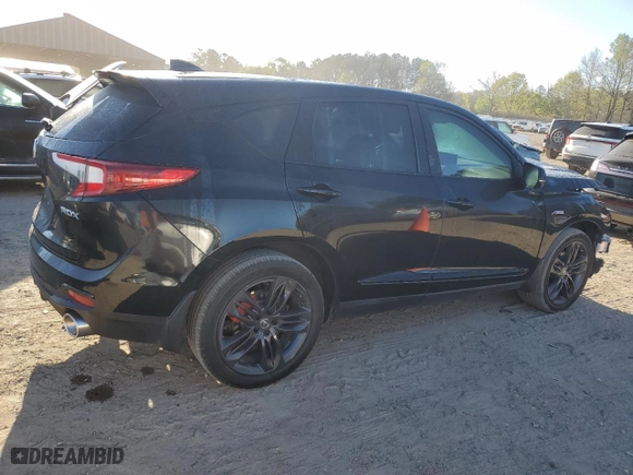 2019 Acura RDX w/A-Spec Pkg with VIN 5J8TC1H64KL000881, listed as a Copart auction lot 49327005 with 155,948 mi miles and Salvage Title. Bid and sale history available at carsss.com. Image 3.