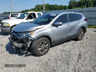 2022 Honda CR-V EX-L with VIN 7FARW1H86NE019185, listed as a Copart auction lot 62232235 with 35,701 mi miles and Salvage title. Bid and sale history available at DreamBid. Image 1.