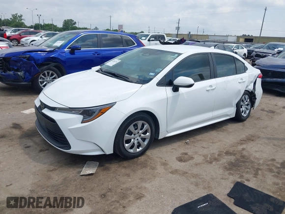 2024 Toyota Corolla LE with VIN 5YFB4MDE8RP128628, listed as a IAAI auction lot 42083196 with 37,634 mi miles and . Bid and sale history available at DreamBid. Image 17.