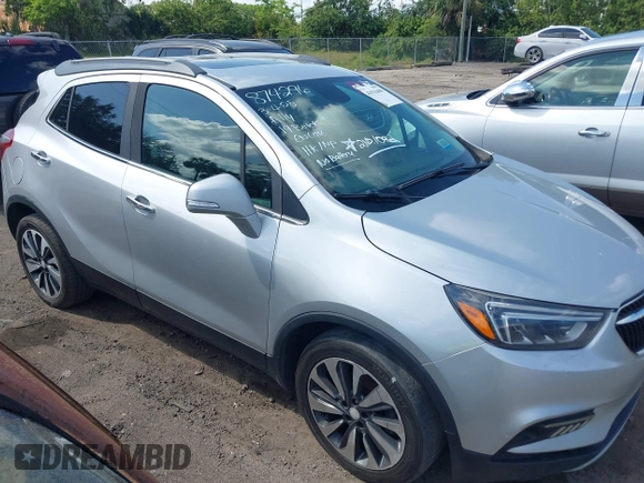 2019 Buick Encore Essence with VIN KL4CJCSM2KB874296, listed as a IAAI auction lot 41916400 with 255,787 mi miles. Bid and sale history available at carsss.com. Image 13.