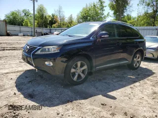 2015 Lexus RX 350 with VIN 2T2BK1BA5FC307897, listed as a Copart auction lot 52072595 with 102,966 mi miles and Salvage Title. Bid and sale history available at DreamBid. Image 1.
