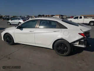 2021 Hyundai Elantra SEL with VIN 5NPLM4AGXMH038980, listed as a Copart auction lot 74114774 with 29,606 mi miles and Salvage Title. Bid and sale history available at carsss.com. Image 2.