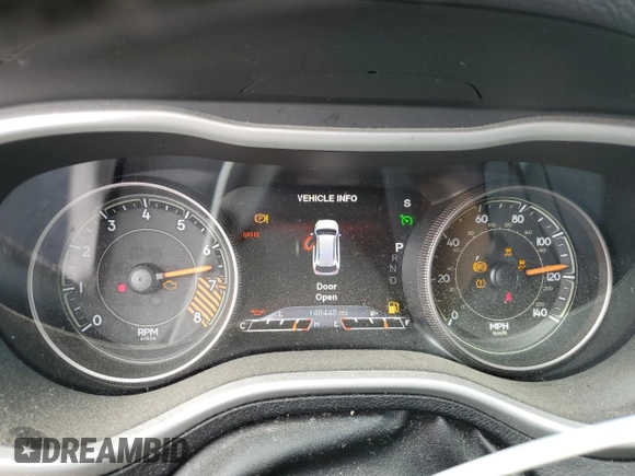 2015 Jeep Cherokee Trailhawk with VIN 1C4PJMBSXFW545534, listed as a Copart auction lot 62236885 with 148,448 mi miles and Clean title. Bid and sale history available at DreamBid. Image 9.