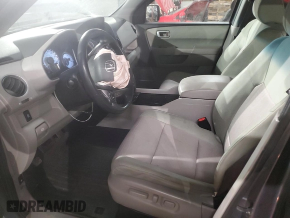 2015 Honda Pilot SE with VIN 5FNYF4H33FB067967, listed as a Copart auction lot 46347965 with 105,838 mi miles and Salvage Title. Bid and sale history available at DreamBid. Image 7.