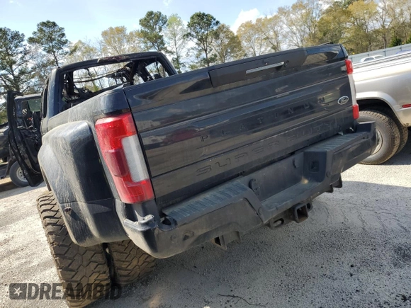 2017 Ford F-350 Lariat with VIN 1FT8W3DT0HED29299, listed as a Copart auction lot 46098525 with Not provided miles and Non repairable. Bid and sale history available at DreamBid. Image 3.