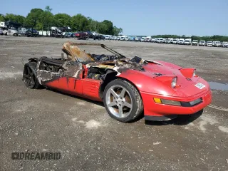 1993 Chevrolet Corvette z VIN 1G1YY33P2P5120037, wystawiony jako Copart lot #59963915 z przebiegiem Nie podano mil oraz Czysty tytuł • Clean title. Historia ofert i sprzedaży dostępna na DreamBid. Obrazek 4.
