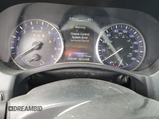 2014 Infiniti Q50 Premium with VIN JN1BV7ARXEM687233, listed as a Copart auction lot 58828595 with 122,813 mi miles and Salvage title. Bid and sale history available at DreamBid. Image 9.