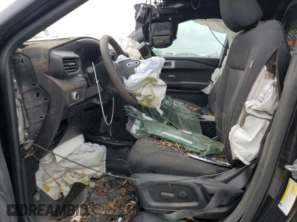 2022 Ford Explorer with VIN 1FM5K8AC2NGA43062, listed as a Copart auction lot 53812615 with Not provided miles and Salvage title. Bid and sale history available at DreamBid. Image 7.