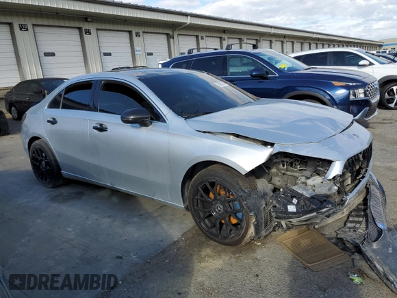 2020 Mercedes-Benz A 220 with VIN W1K3G4FB1LJ219336, listed as a Copart auction lot 78887214 with 88,221 mi miles and Salvage Title. Bid and sale history available at DreamBid. Image 4.