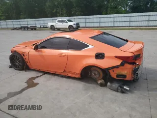 2015 Lexus RC F z VIN JTHHP5BC3F5001530, wystawiony jako Copart lot #56976165 z przebiegiem 104 935 mil mil oraz Szkoda całkowita • Salvage title. Historia ofert i sprzedaży dostępna na DreamBid. Obrazek 2.