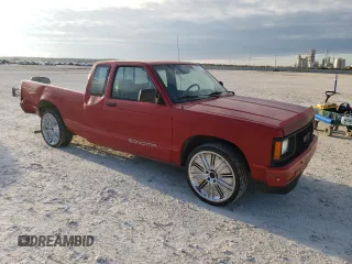 1991 GMC Sonoma with VIN 1GTCS19R2M8549351, listed as a Copart auction lot 88963525 with 292,508 mi miles and Salvage Title. Bid and sale history available at DreamBid. Image 4.