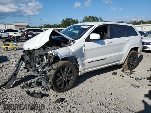 2022 Jeep Grand Cherokee WK Laredo X with VIN 1C4RJFAG7NC119253, listed as a Copart auction lot 73927354 with 44,410 mi miles and Salvage Title. Bid and sale history available at carsss.com. Image 1.