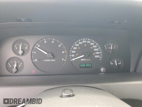 2004 Jeep Grand Cherokee Laredo z VIN 1J4GX48N94C386031, wystawiony jako Copart lot #55804755 z przebiegiem 160 103 mil mil oraz Szkoda całkowita • Salvage title. Historia ofert i sprzedaży dostępna na DreamBid. Obrazek 9.