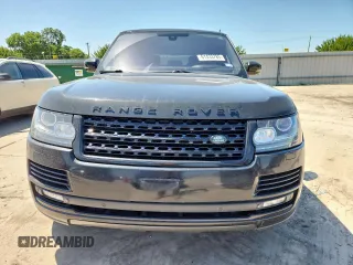 2014 Land Rover Range Rover HSE with VIN SALGS2WF1EA182740, listed as a Copart auction lot 61433785 with 153,874 mi miles and Salvage title. Bid and sale history available at DreamBid. Image 5.