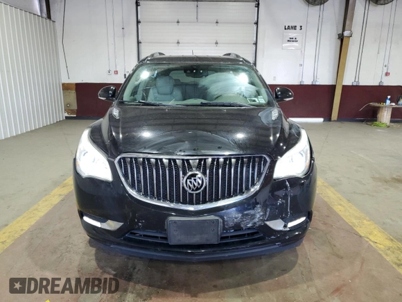 2017 Buick Enclave Leather with VIN 5GAKVBKD7HJ117975, listed as a Copart auction lot 54168815 with 126,300 mi miles and Salvage Title. Bid and sale history available at DreamBid. Image 5.