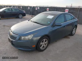 2012 Chevrolet Cruze LT w/1LT with VIN 1G1PF5SC1C7212167, listed as a IAAI auction lot 41864896 with 160,746 mi miles. Bid and sale history available at carsss.com. Image 2.