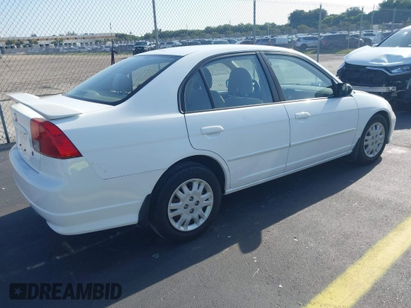 2004 Honda Civic LX z VIN 2HGES16574H551554, wystawiony jako IAAI lot #42274328 z przebiegiem 75 552 mil mil oraz . Historia ofert i sprzedaży dostępna na DreamBid. Obrazek 4.