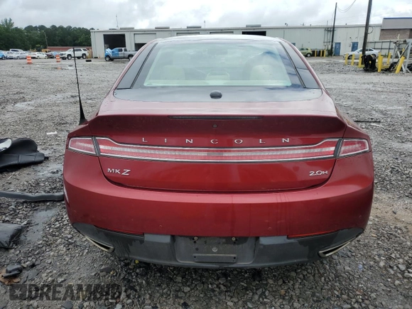 2014 Lincoln MKZ Hybrid with VIN 3LN6L2LU3ER820670, listed as a Copart auction lot 57949235 with 122,042 mi miles and Salvage title. Bid and sale history available at DreamBid. Image 6.