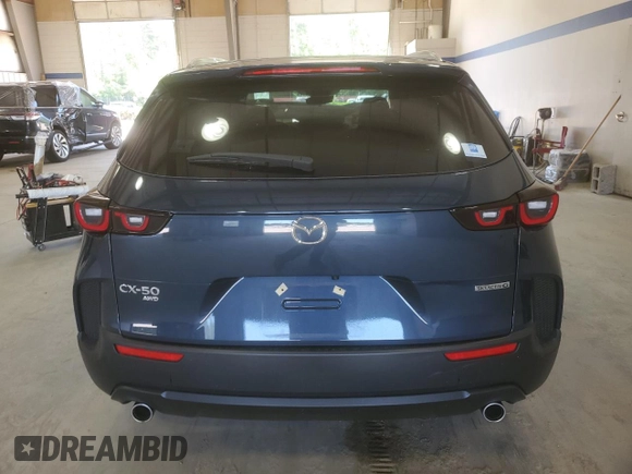 2024 Mazda CX-50 S Select with VIN 7MMVABAM3RN221060, listed as a Copart auction lot 57475045 with 4,019 mi miles and Salvage title. Bid and sale history available at DreamBid. Image 6.