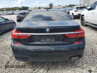 2017 BMW 7 Series 740i with VIN WBA7E2C34HG741026, listed as a Copart auction lot 52792995 with 91,462 mi miles and Salvage Title. Bid and sale history available at carsss.com. Image 6.
