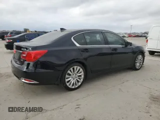 2015 Acura RLX Advance Pkg with VIN JH4KC1F93FC001340, listed as a Copart auction lot 82438264 with 115,370 mi miles and Salvage Title. Bid and sale history available at carsss.com. Image 3.