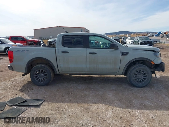 2021 Ford Ranger XL with VIN 1FTER4FH0MLD04059, listed as a IAAI auction lot 41748357 with 60,308 mi miles. Bid and sale history available at carsss.com. Image 13.