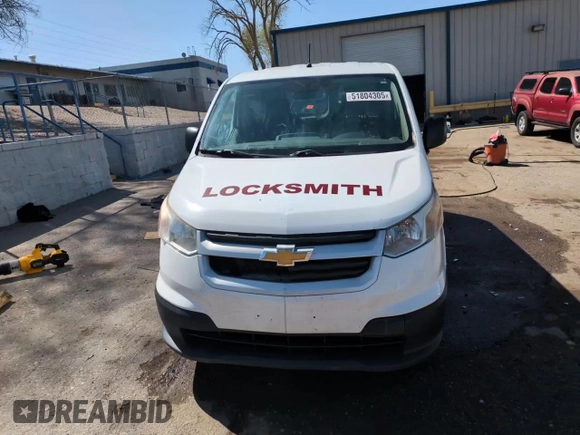2015 Chevrolet City Express Cargo LS with VIN 3N63M0YN0FK691983, listed as a Copart auction lot 51804305 with 134,175 mi miles and Salvage Title. Bid and sale history available at DreamBid. Image 15.