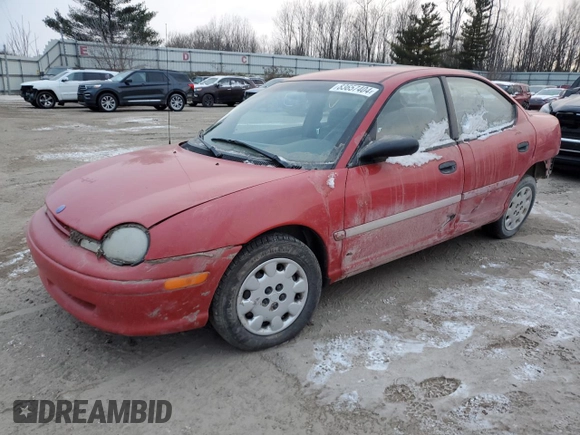1997 Plymouth Neon Highline z VIN 1P3ES47C2VD148173, wystawiony jako Copart lot #83657404 z przebiegiem 64 427 mil mil oraz Tytuł czysty. Historia ofert i sprzedaży dostępna na DreamBid. Obrazek 1.