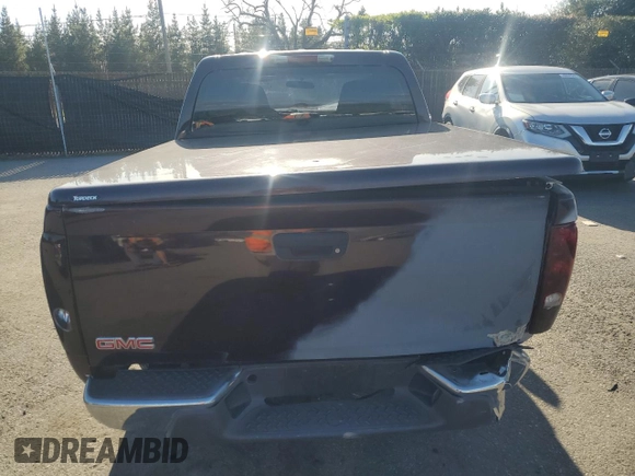 2006 GMC Canyon SLE2 with VIN 1GTCS136668151111, listed as a Copart auction lot 49638275 with 0 mi miles and Salvage Title. Bid and sale history available at carsss.com. Image 6.