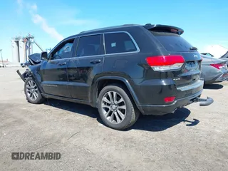 2017 Jeep Grand Cherokee Overland with VIN 1C4RJFCG0HC844713, listed as a IAAI auction lot 42293301 with 83,791 mi miles and . Bid and sale history available at DreamBid. Image 3.