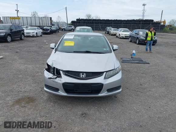 2013 Honda Civic Cpe LX with VIN 2HGFG3B58DH519509, listed as a IAAI auction lot 42056018 with 80,453 mi miles. Bid and sale history available at carsss.com. Image 12.