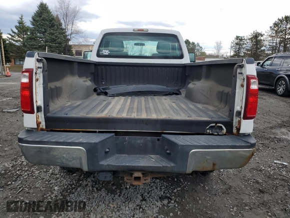 2014 Ford Super Duty F-250 SRW XL with VIN 1FTBF2B66EEB72886, listed as a Copart auction lot 53053355 with 40,925 mi miles and Salvage Title. Bid and sale history available at carsss.com. Image 6.
