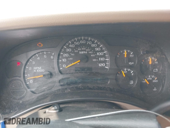 2005 Chevrolet Tahoe Z71 with VIN 1GNEC13T55R229552, listed as a IAAI auction lot 42391832 with 173,633 mi miles and . Bid and sale history available at DreamBid. Image 7.
