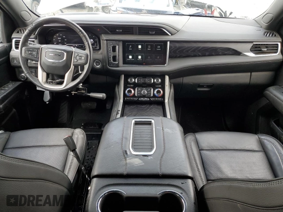 2022 GMC Yukon XL Denali with VIN 1GKS1JKL6NR152312, listed as a Copart auction lot 47548525 with 18,895 mi miles and Salvage Title. Bid and sale history available at DreamBid. Image 8.